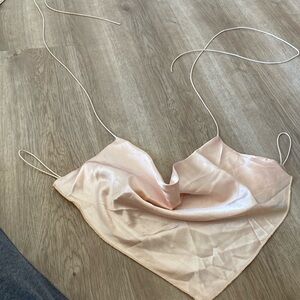 Triangle crop top